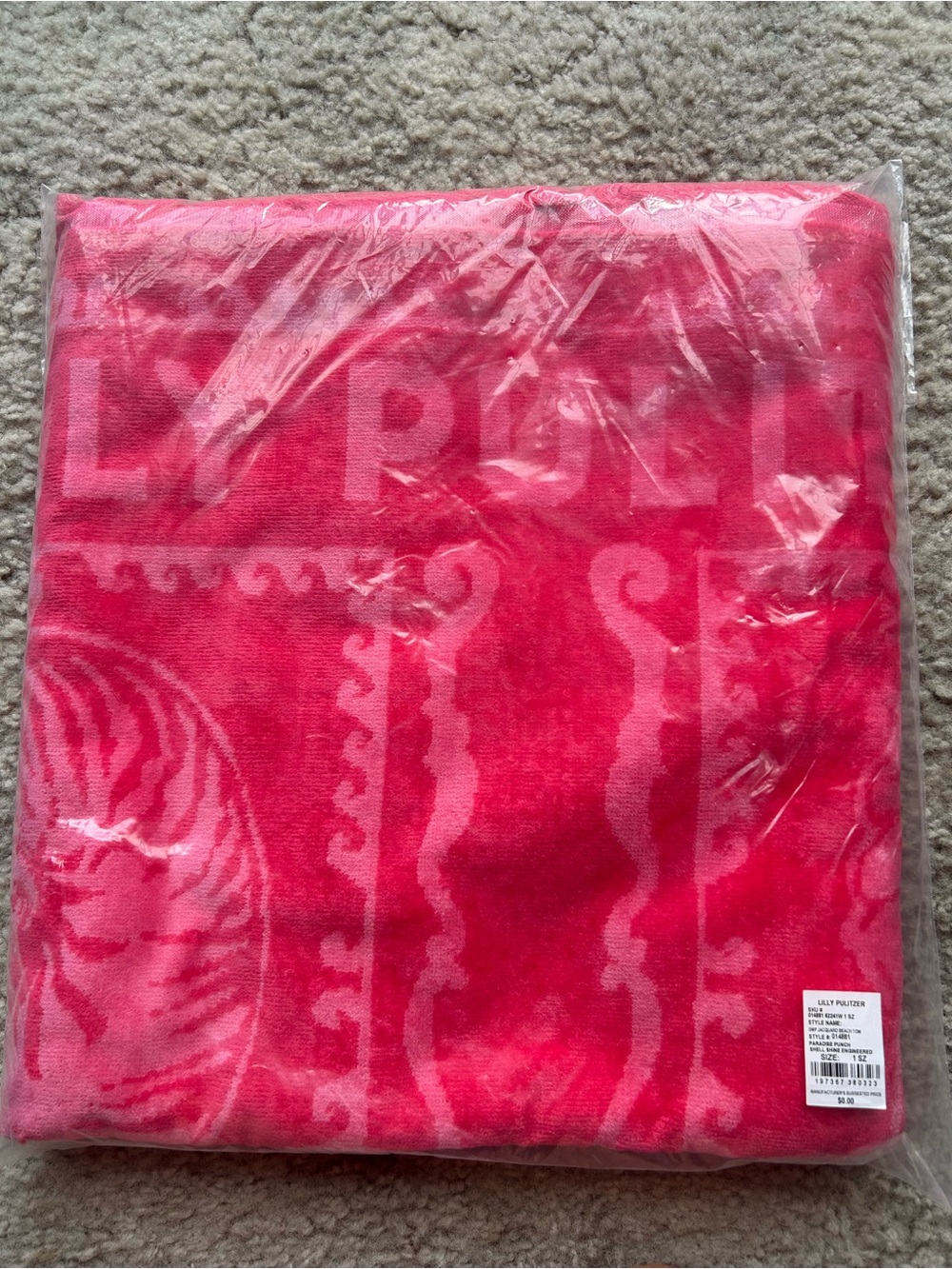 NEW Lilly Pulitzer Beach Towel